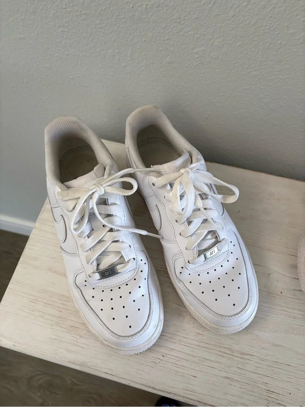 Nike All-White Low-Top Sneakers